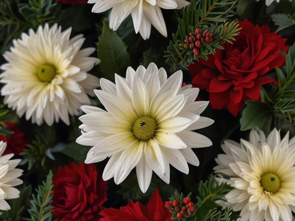 Christmas Flowers photo